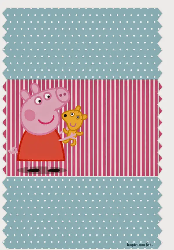 George Pig - Kit festa infantil grátis para imprimir - Inspire sua