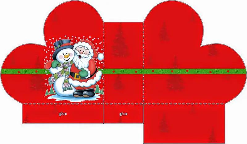 Caixinha de Natal para imprimir +16 opções personalizadas