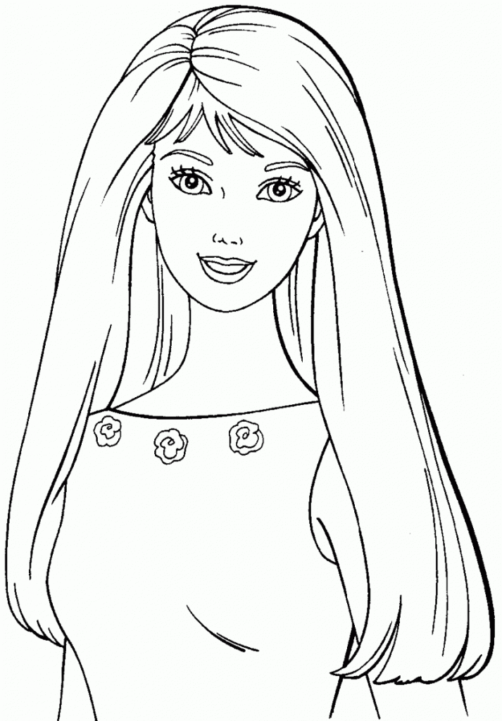 Desenhos Para Colorir Barbie