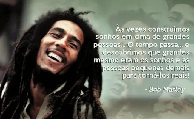 Frases Curtas do Bob Marley