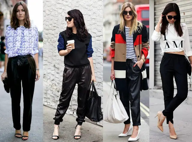 Looks with women's jogger pants: 40 stunning inspirations