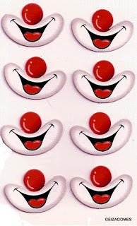 Eye, Mouth, Nose and Mustache Molds for Printing