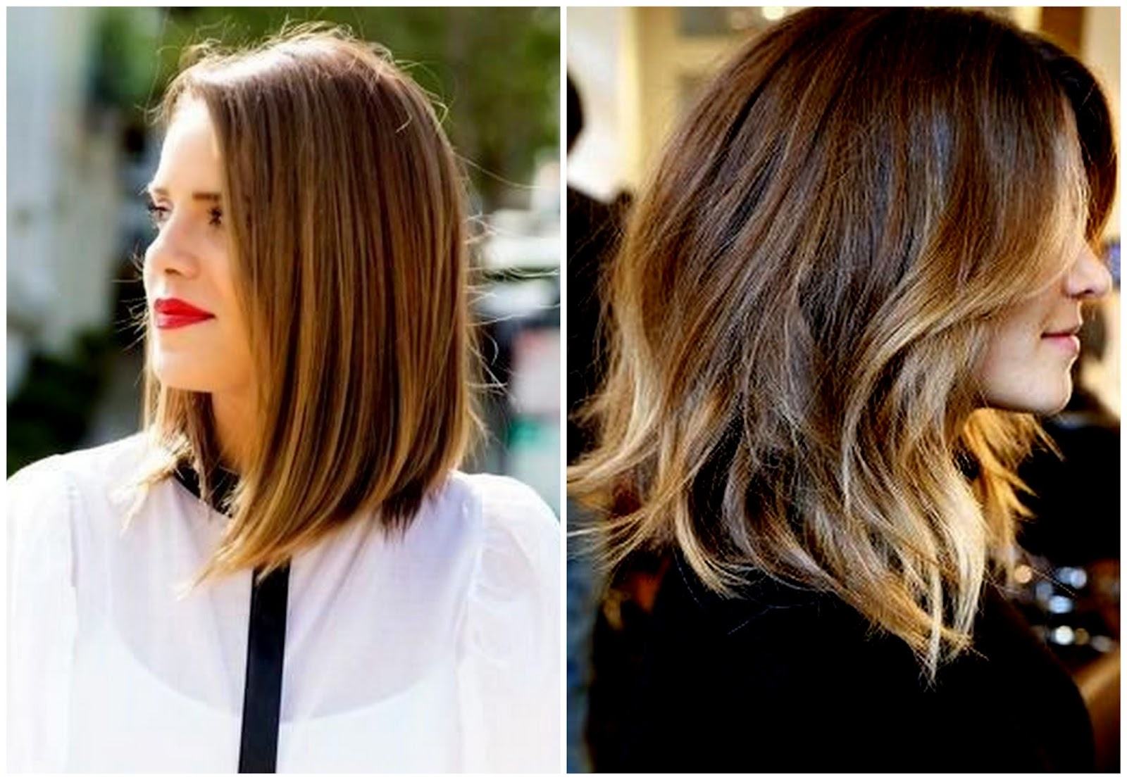 Corte de cabelo feminino médio