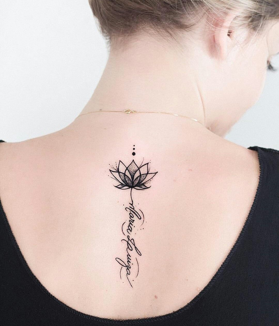 tatuagem flor de lótus 