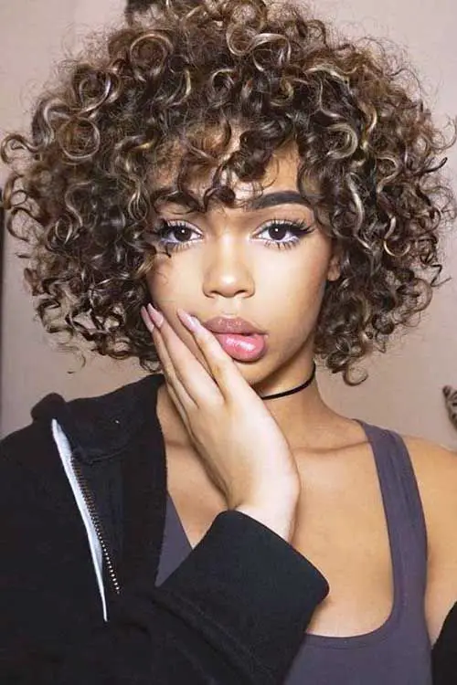 short cuts for curly hair