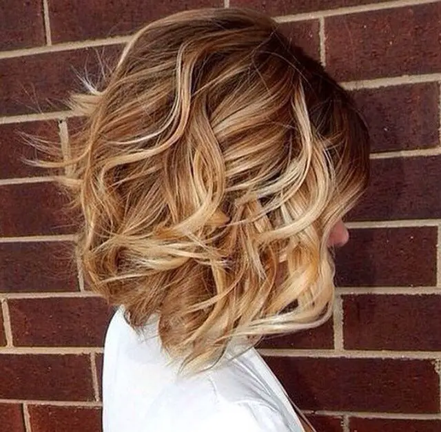 Brown And Blonde Short Hair