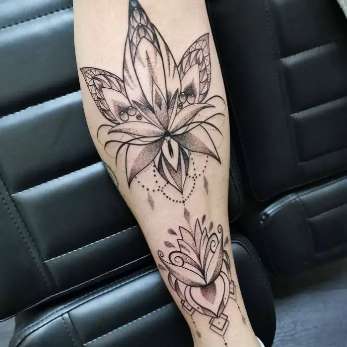 Tatuagem feminina na canela: +47 fotos lindíssimas para escolher