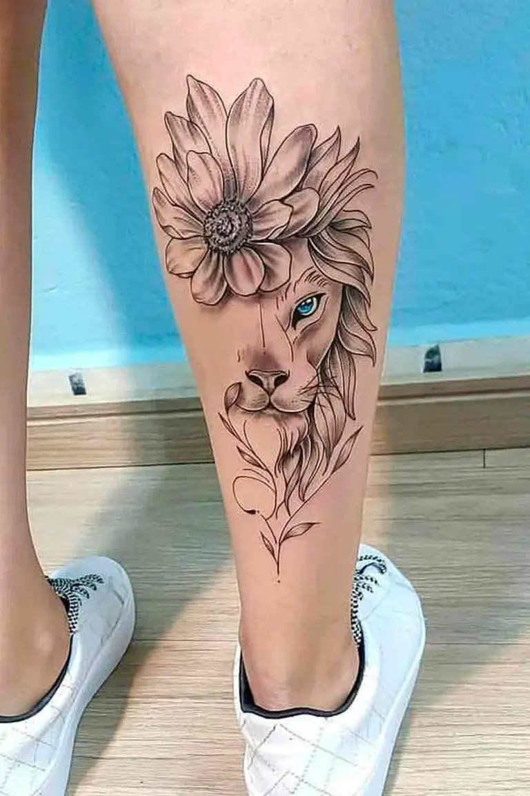 Tatuagem na panturrilha feminina: 30 ideias apaixonantes