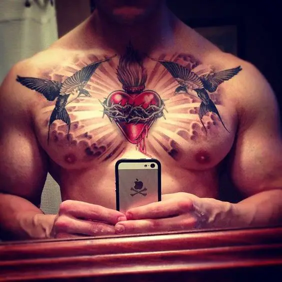 Tatuagens sagrado coração