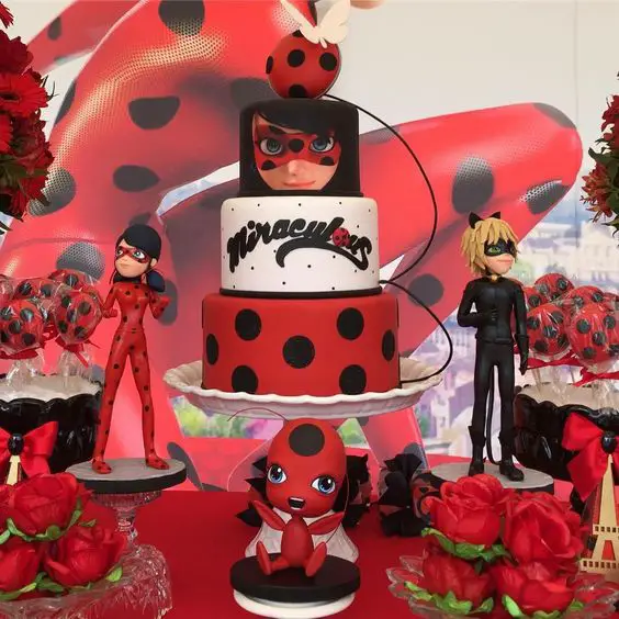 Decoração Festa Infantil Miraculous Ladybug: Ideias Simples