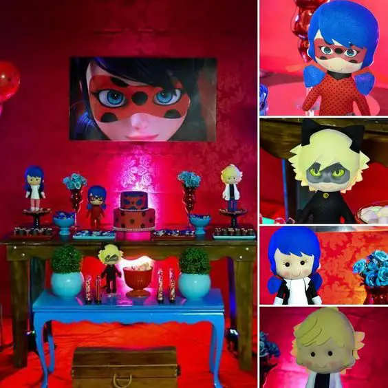 Decoração Festa Infantil Miraculous Ladybug: Ideias Simples