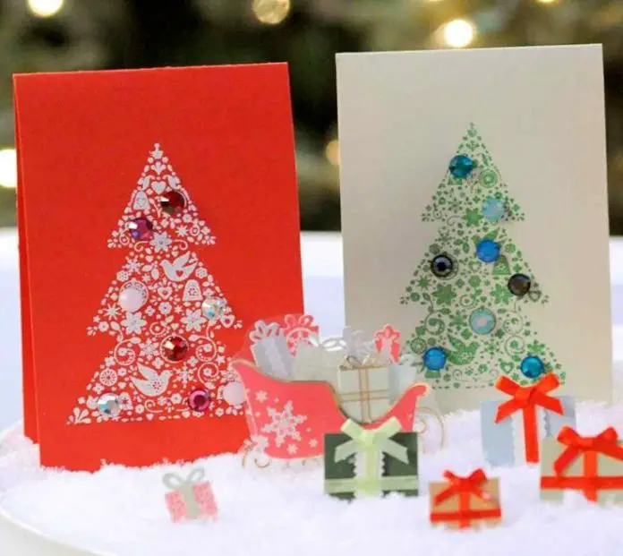 50 Cartões de Natal Artesanais e Criativos