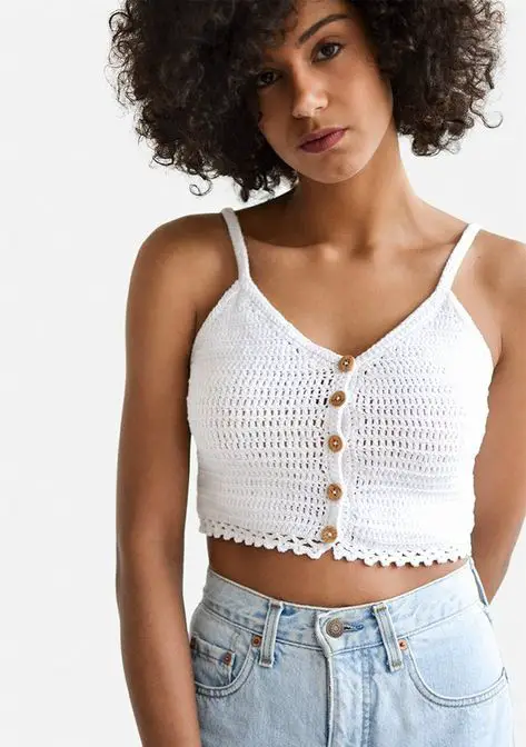 Crochet Blouses with Graphics: Easy Step by Step