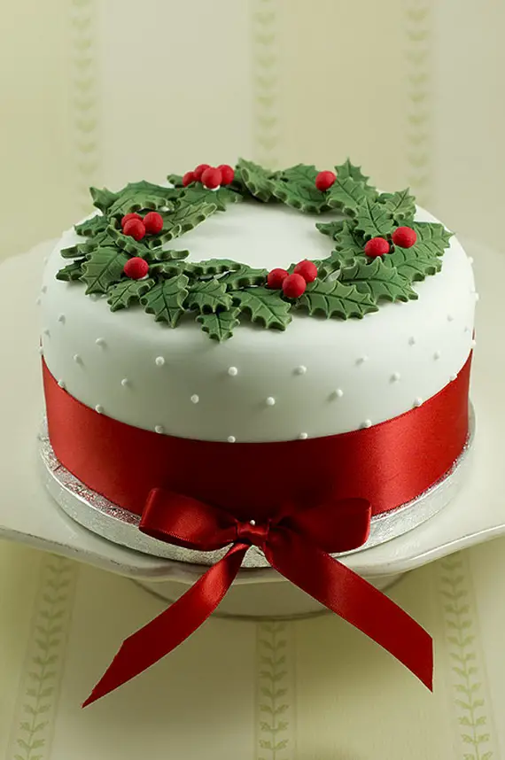 Bolo de Natal Decorado