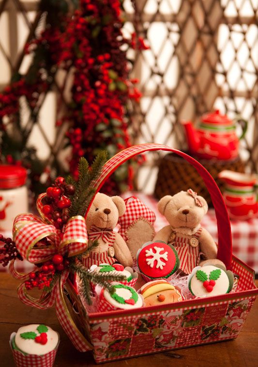 Homemade Christmas Basket: How to assemble a beautiful basket at home