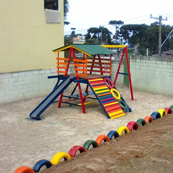 Como montar um playground infantil: Ideias Baratas 