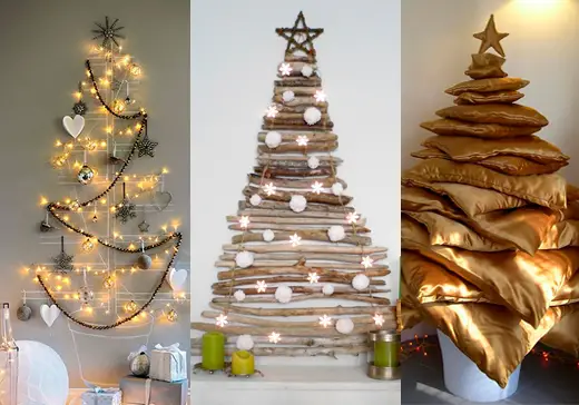 Decoração Criativa de Árvore de Natal