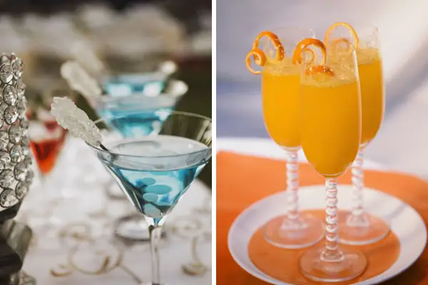Delicious Wedding Drinks: 10 Best Options