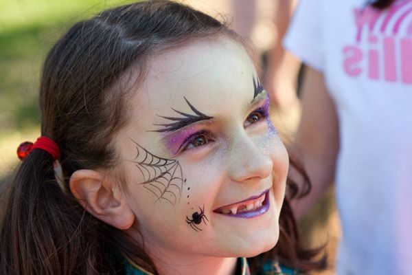 Maquiagem de Halloween Fácil para Crianças