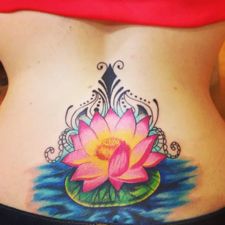 Tattoo on the Coccyx for Women