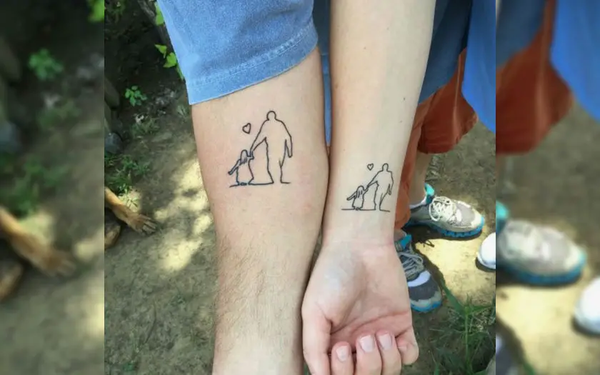 Tatuagem em Homenagem ao Pai