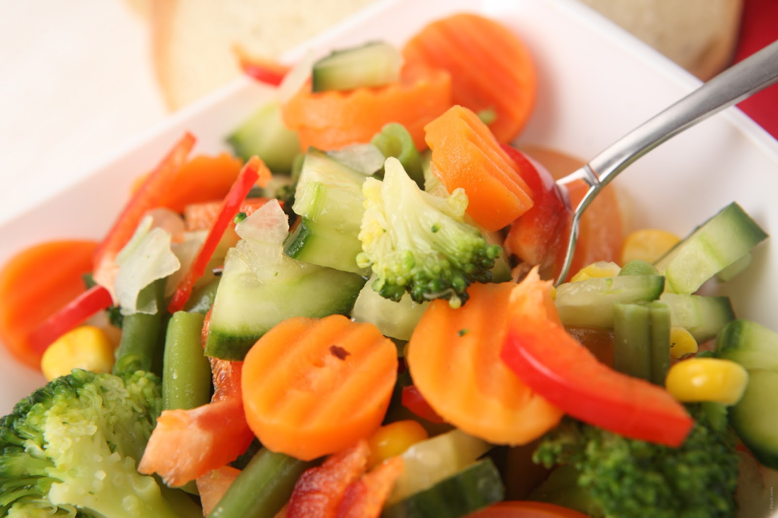 Салат с вареными овощами