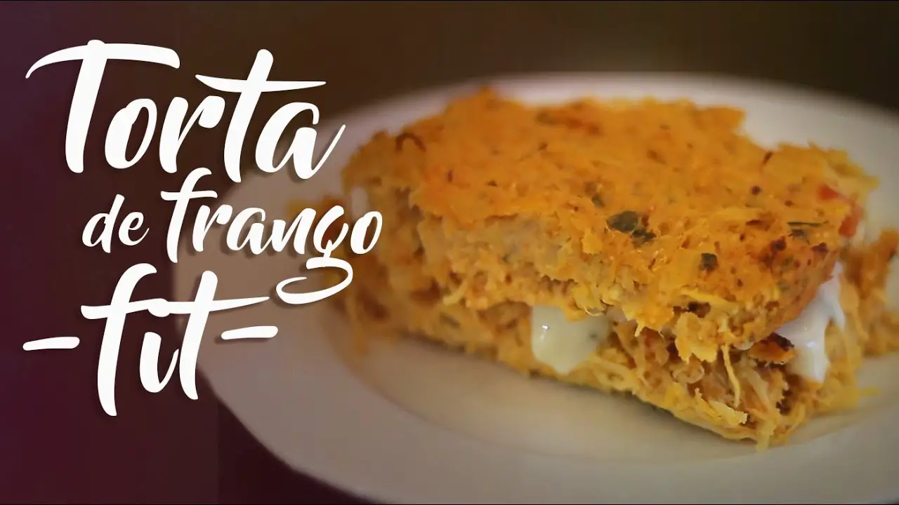 Torta de Frango Fitness Sem Farinha: Receita