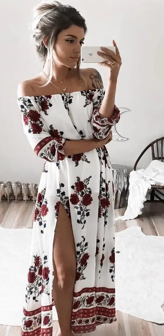 vestido longo para natal