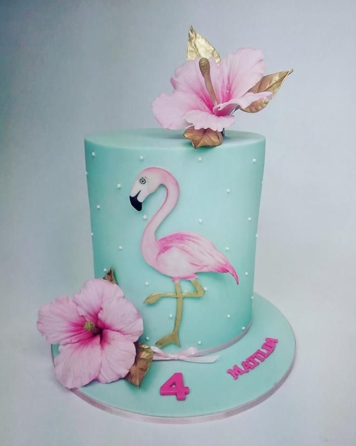 Bolos Flamingo: Ideias para uma Festa tropical 