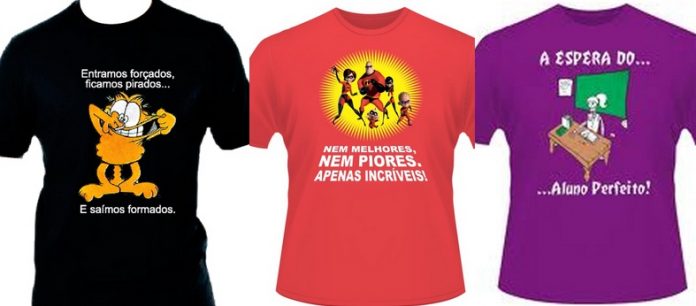 Camisetas de Formandos 2021 (Ideias Criativas para o 9º ano)