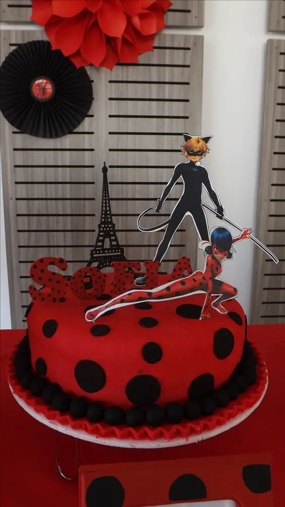 Decoração Festa Infantil Miraculous Ladybug: Ideias Simples