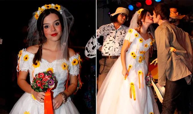 Vestidos caipiras para usar na Festa Junina 2023: Modelos modernos