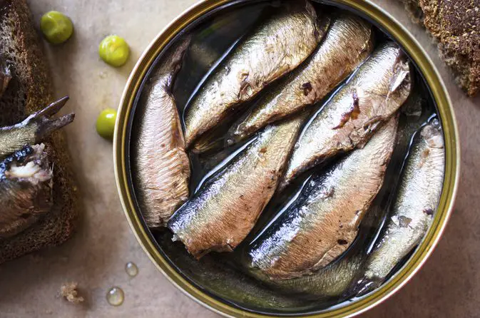 Sardinha em lata faz mal